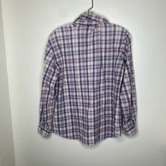 Vintage Disney Winnie the Pooh, flannel plaid button down shirt med - Picture 4 of 11